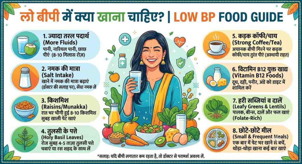 Low BP Me Kya Khana Chahiye